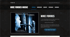 Desktop Screenshot of mikeforbesmusic.com